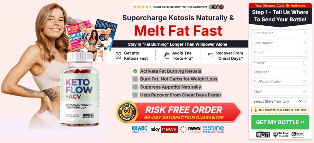 Keto Flow Acv Order Page